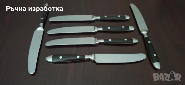 нож 6бр.rostfrei немски основен нож прибори за хранене комплект, снимка 3 - Прибори за хранене, готвене и сервиране - 55953211
