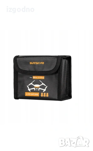 Безопасен калъф за 2 батерии за DJI Mini 3 / Mini 3 / Mini 4 / Mini 5, снимка 4 - Дронове и аксесоари - 53586604