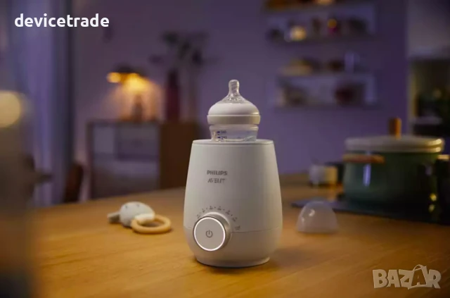 Бърз нагревател за бутилки Philips Avent SCF358/00, снимка 6 - Прибори, съдове, шишета и биберони - 51348163