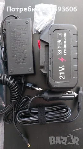 Компресор на батерия 18V , снимка 3 - Компресори - 56336659
