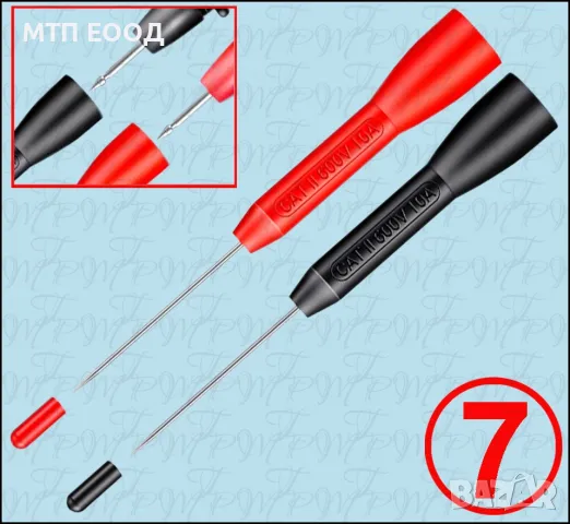 Сонда за осцилоскоп, мултицет, сонди, снимка 8 - Друга електроника - 34238346