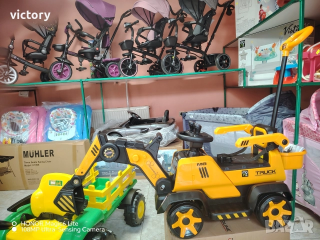 Акумулаторен детски багер Bumblebee , снимка 5 - Други - 52648870