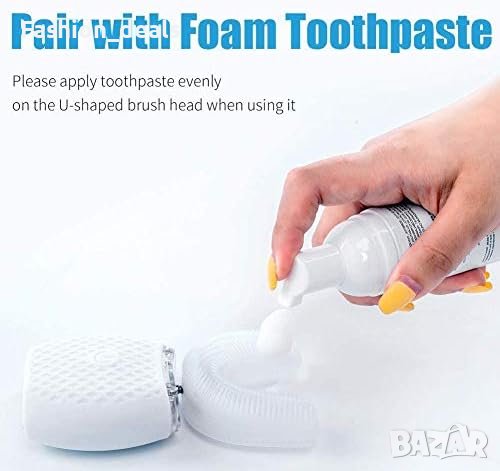 Нов Комплект за избелване на зъби с Ултразвукова автоматична четка Хигиена Поддръжка, снимка 2 - Други - 41951687