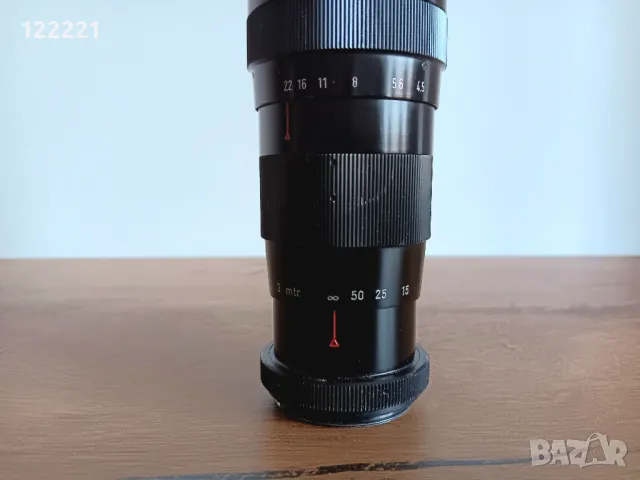 Ръчнофокусен обектив REVUE 240mm на резба М42, снимка 4 - Обективи и филтри - 49728663