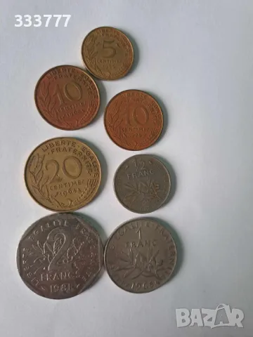 Монети Франция 