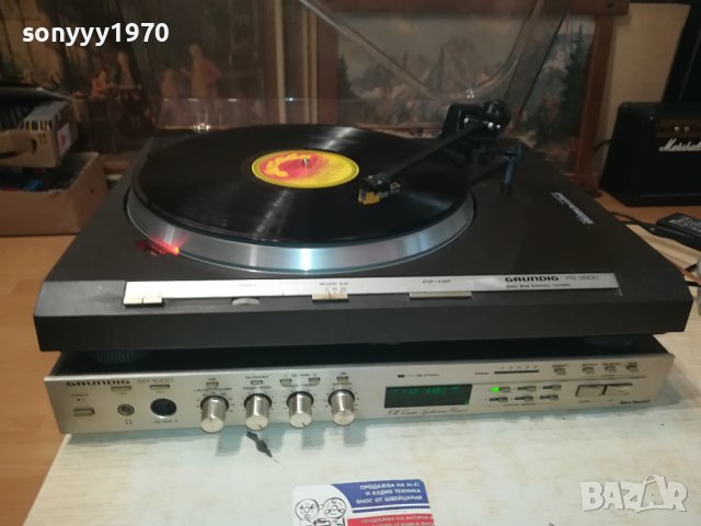 GRUNDIG PS-3500 AUDIO-TECHNICA-ГРАМОФОН ОТ ГЕРМАНИЯ 2909231320, снимка 4 - Грамофони - 42365397