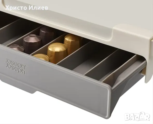 Чекмедже Кутия за капсули за кафе Органайзер за Неспресо Nespresso, снимка 2 - Кафемашини - 47445211
