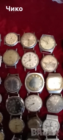 30бр Стари руски мъжки ръчни часовници , снимка 6 - Антикварни и старинни предмети - 53735147