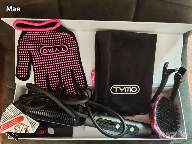 Комбинирана преса тип четка TYMO, снимка 4 - Преси за коса - 53064148