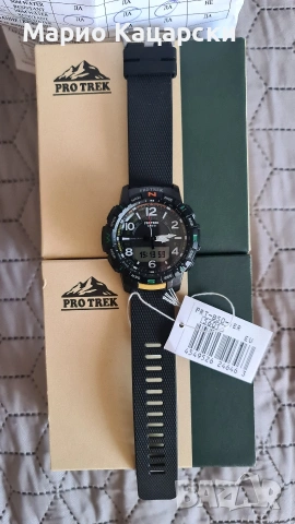 Casio Pro Trek prt-b50-1er нов с 2г гаранция , снимка 9 - Други спортове - 53856080