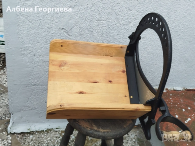 Немска дървена ретро гилотина, снимка 6 - Кухненски роботи - 53294260