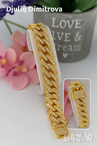 Луксозна гривна “Diamond Chain Thick”