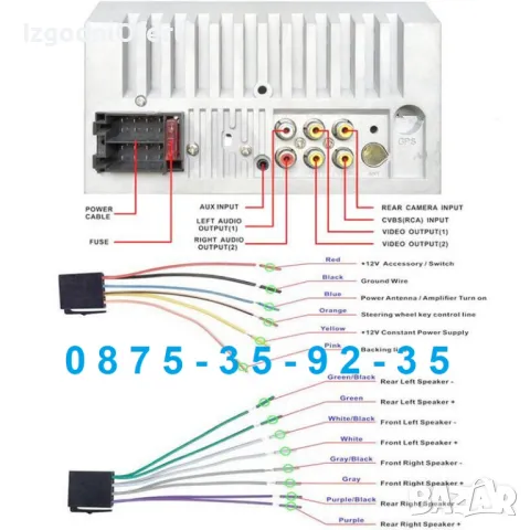 7” Мултимедия кола автомобил 2 DIN ДИН Bluetooth. MP5 АВТО Радио ВИДЕО, снимка 13 - Аксесоари и консумативи - 44017019