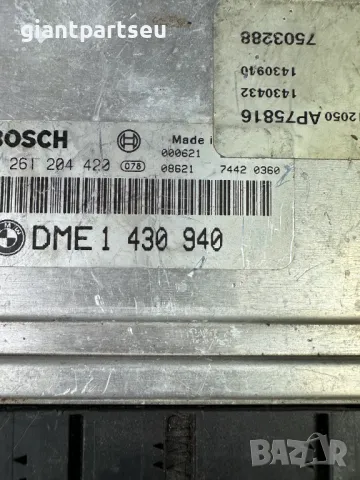 Компютър за двигател БМВ е46 BMW e46 , 1430940, снимка 2 - Части - 39882084