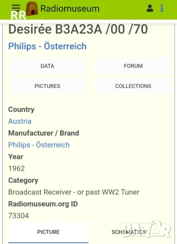 PHILIPS B3A 23A/00 DESIREE, снимка 8 - Радиокасетофони, транзистори - 50577066