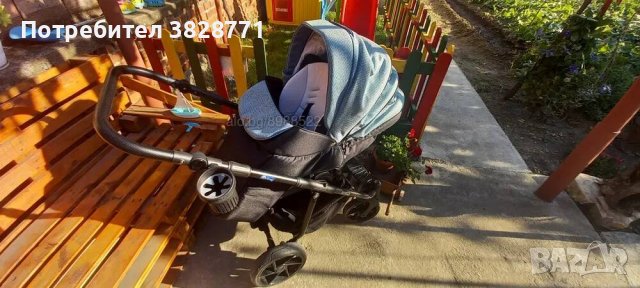 Бебешка количка Bebe mobile-Gusto 2 в1 , снимка 12 - Детски колички - 42030826