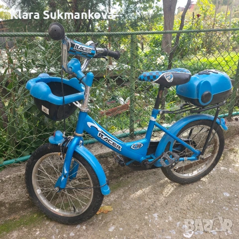 Синьо колелото за момче 
