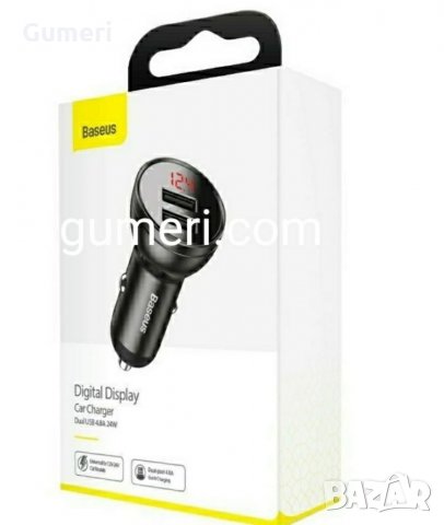Зарядно за кола Baseus 4.8A  24W