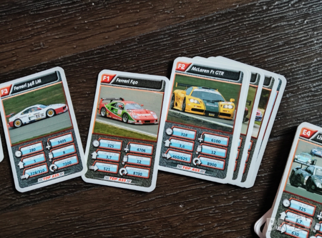 Колекционерски карти с автомобили TOP ASS - Motorsport , снимка 10 - Карти за игра - 53368073