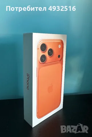 Продавам Iphone 17 pro 256gb - запечатан, снимка 3 - Apple iPhone - 55843214