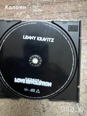 Компакт диск CD Lenny Kravitz - It is time for a Love Revolution, снимка 5 - CD дискове - 51570576