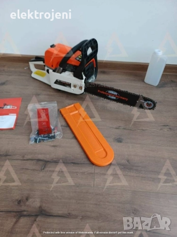 Бензинова резачка за Дърва - 62 кубика - ТОП ЦЕНА! Моторен трион 62СС, снимка 5 - Градинска техника - 38234065