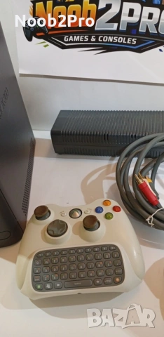 Xbox 360 Fat – 120GB HDD + безжичен контролер с клавиатура, снимка 4 - Xbox конзоли - 53760948