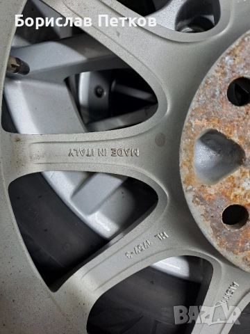 Продавам алуминиеви джанти със зимни гуми 5/110/16, снимка 5 - Гуми и джанти - 52257491