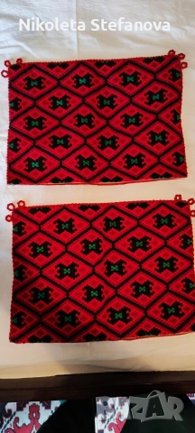 Бродирани възглавници,шевици, снимка 2 - Антикварни и старинни предмети - 53339208