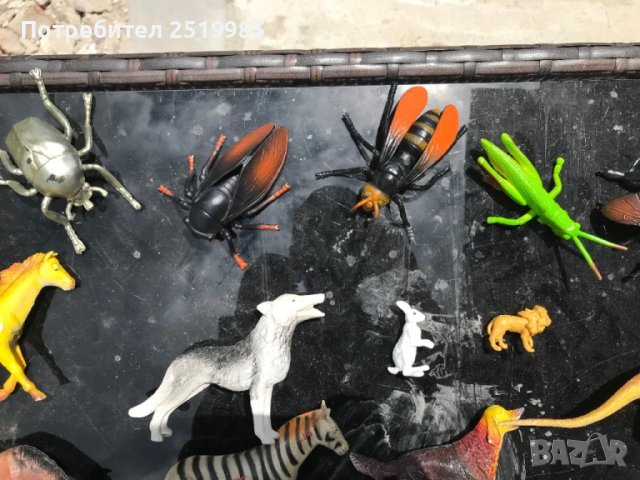  Колекция от 18 Гумени играчки животни, снимка 8 - Играчки за стая - 50495351