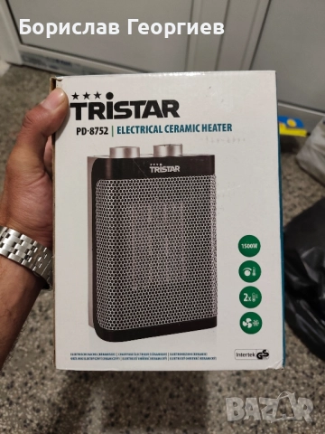 Нова керамична духалка tristar pd 8752