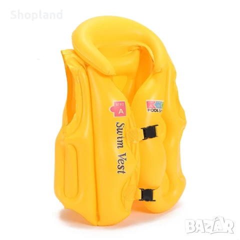 Надуваема спасителна жилетка за деца, снимка 6 - Водни спортове - 51056570