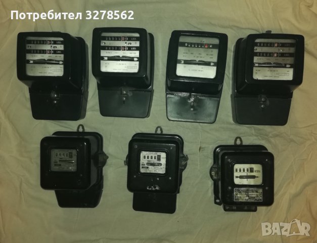 Стари електромери, снимка 1