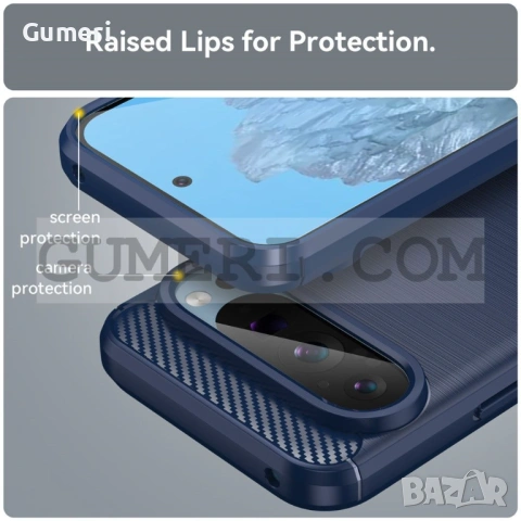 Гръб "Карбон Шарк" за Google Pixel 9 Pro, снимка 8 - Калъфи, кейсове - 53260682