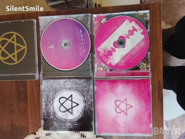 HIM-Lovemetal Razorblade deep shadows и the best of, снимка 3 - CD дискове - 53678052