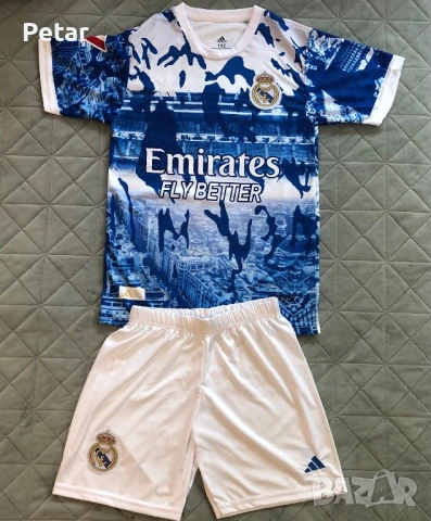 Детски Футболни Екипи на Мбапе Mbappe Реал Мадрид Real Madrid, снимка 3 - Футбол - 51020243