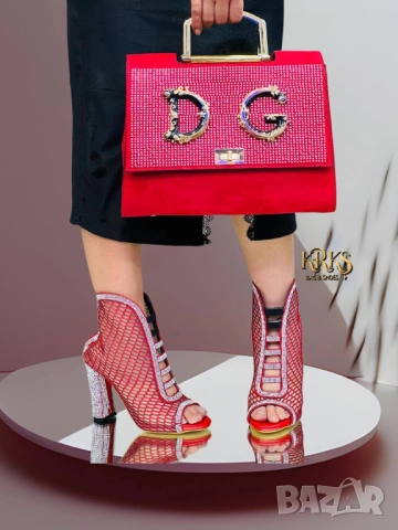 летни боти dolce gabbana, снимка 9 - Дамски боти - 51457152