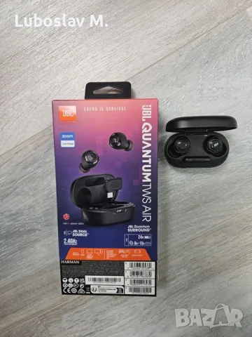 JBL Quantum TWS Air - Безжични гейминг слушалки