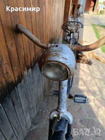 Старо колело /велосипед Диамант, за реставрация, снимка 3 - Антикварни и старинни предмети - 53847334