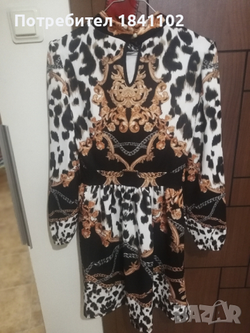 Рокля М р-р 12 лв, снимка 2 - Рокли - 44793920