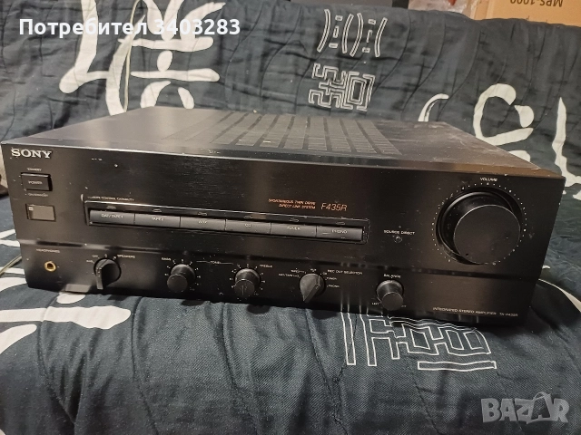 Усилвател Sony TA-F435R, снимка 5 - Ресийвъри, усилватели, смесителни пултове - 52678401