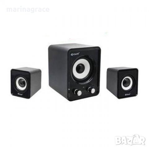 Тонколонки за компютър Kisonli U-2400, 5W+3W*2, USB, снимка 2 - Тонколони - 34791900