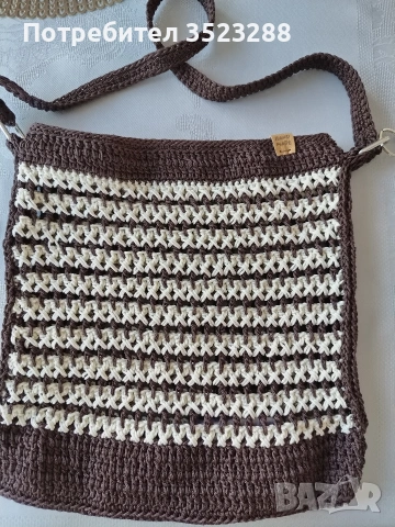 ръчно плетена торба