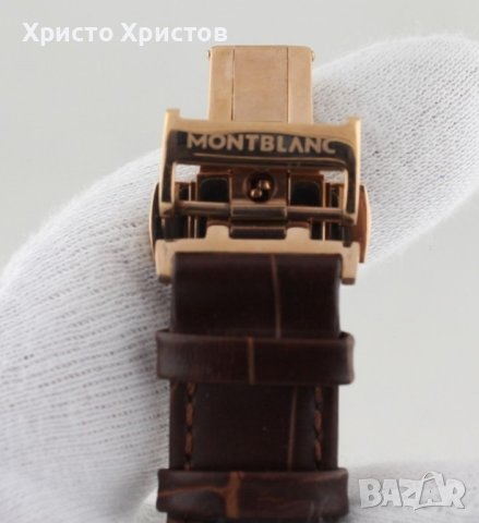 Мъжки луксозен часовник Montblanc, снимка 4 - Мъжки - 41741219