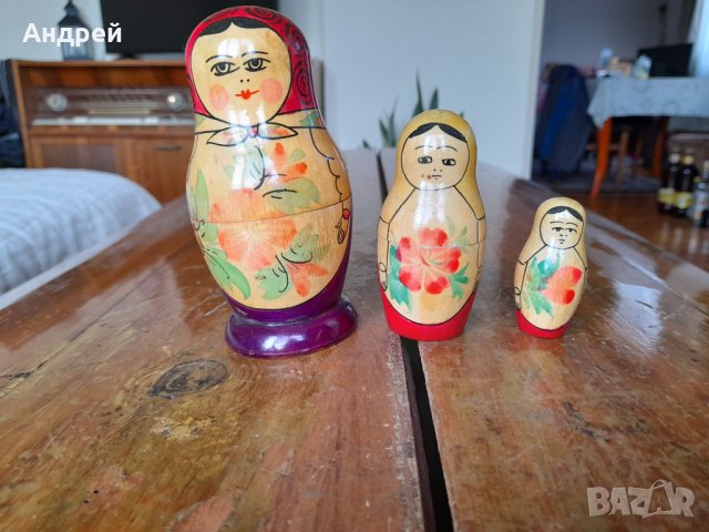 Стара матрьошка,матрьошки #45, снимка 3 - Колекции - 42499149