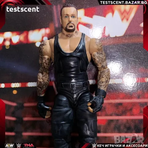 Екшън фигура WWE The Undertaker Гробаря Elite Series Mattel figure играчка Deadman, снимка 1 - Колекции - 48504120