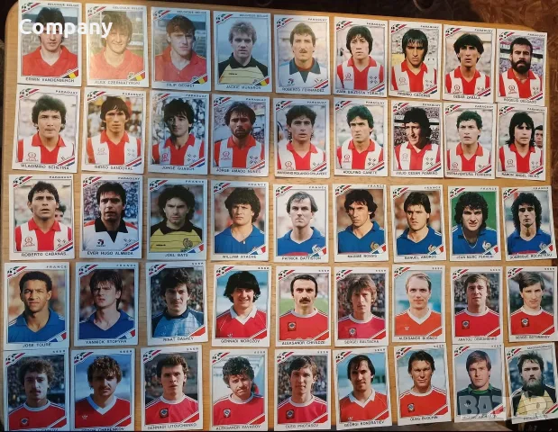 Лот 518 стикера Mexico 1986 Spain 1982 Panini Панини, снимка 6 - Колекции - 55964981