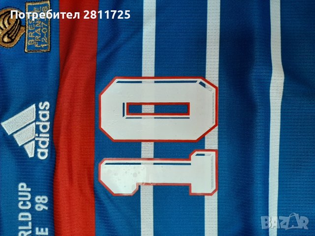 Тениска на Зидан Франция , снимка 5 - Футбол - 42364401