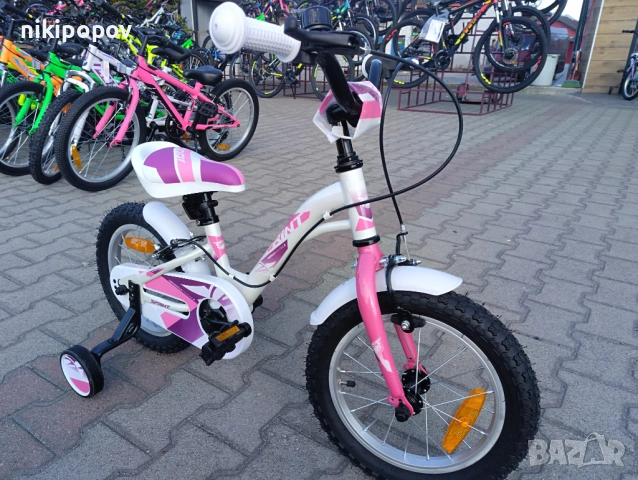 SPRINT Велосипед 14" ALICE бял