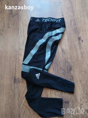 Adidas Men's Techfit Power Tights - МЪЖКИ ФИТНС КЛИН КАТО НОВ М, снимка 3 - Спортни дрехи, екипи - 56018375